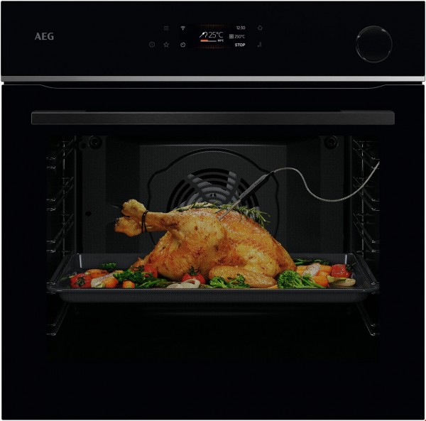 TR7PB63ZSB Backofen mit Dampfunterstützung schwarz, 72 l, WLAN