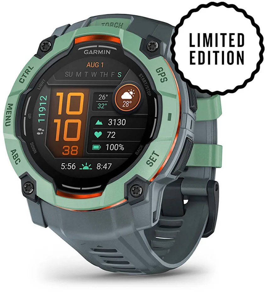Image of Instinct 3 AMOLED (50mm) Multisport-Smartwatch twilight/neo tropic