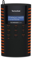 TechniRadio Solar Taschenradio schwarz/orange