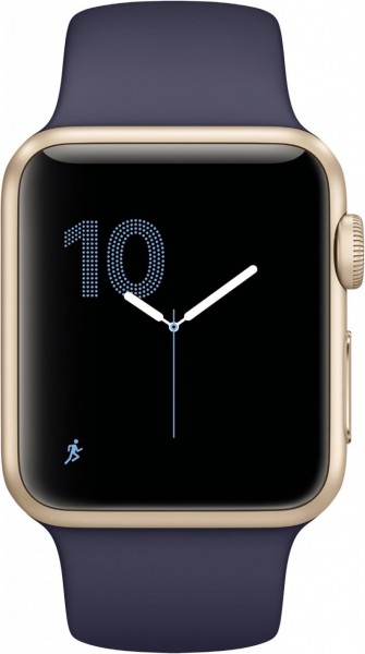 Apple Watch Series 1 38mm mit Sportarmband gold mitternachtsblau EURONICS