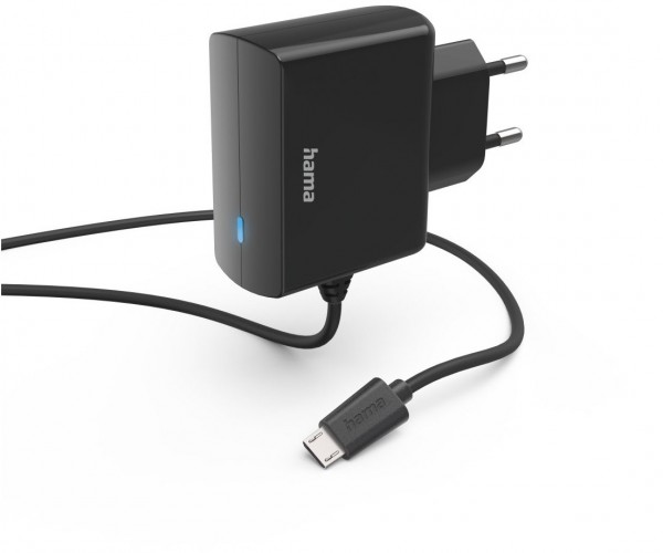 Micro-USB-Ladegerät (6W) (1m) schwarz