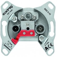 SSD 5-10 CATV 10dB Einkabel-Antennensteckdose
