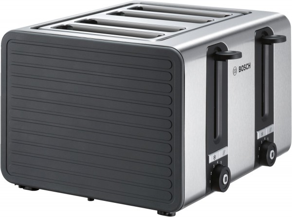 TAT7S45 4-Schlitz Toaster grau/schwarz