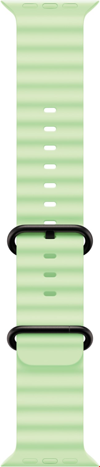Image of Ocean Armband (49mm) Ersatzarmband für Apple Watch neon grün/titan schwarz