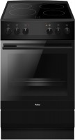 SHC 11509 SM Elektroherd mit Glaskeramikfeld schwarz matt, 67 l, A, 4 Kochzonen