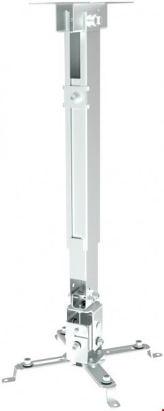 Beamer Wand &amp; Deckenhalterung weiß