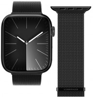 Watch Straps Milanese Loop2 Armband für Apple Watch (38/40/41mm) schwarz