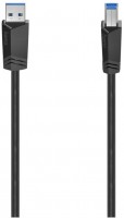 USB-Kabel, USB 3.0, 5 Gbit/s (1,5m) schwarz