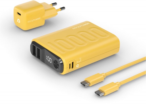 PB-10000+ Power Pack gelb
