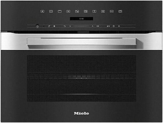 H 7240 BM Backofen mit Mikrowellenfunktion edelstahl/cleansteel