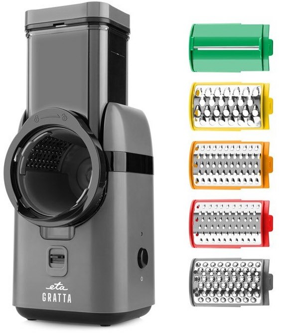Gratta Küchenmaschine grau