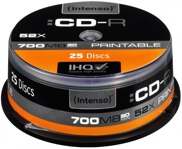CD-R 700 MB Printable CD-R Rohling