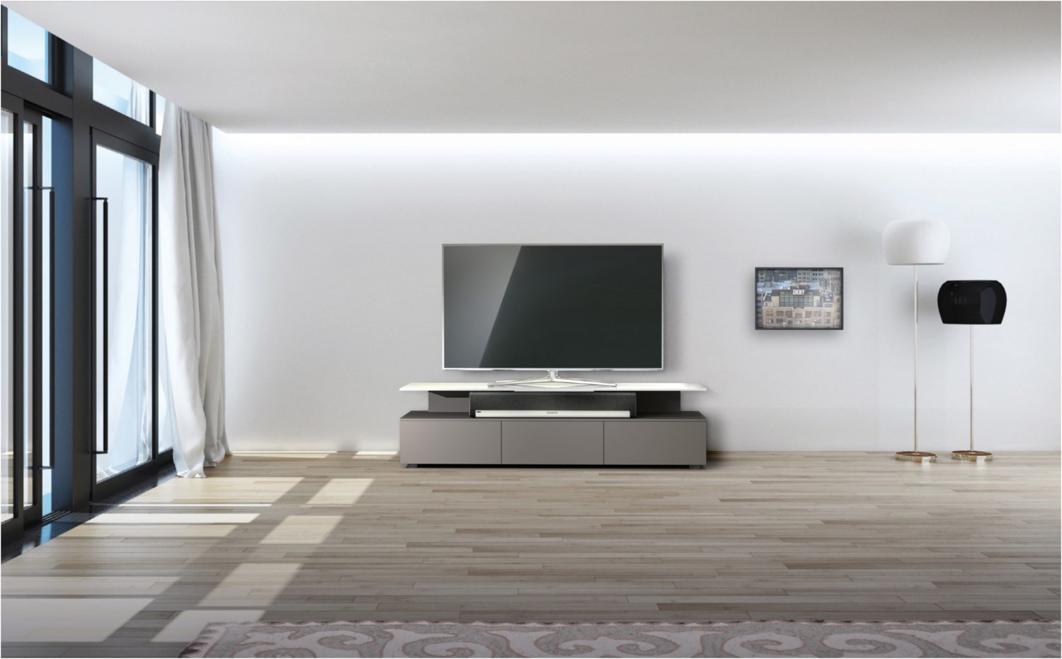 JRM1650 TV-Rack cappuccino grey