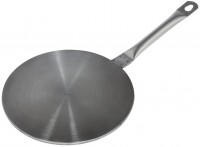Induktionskochfeld-Adapterplatte silber 23,5 cm