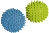 2 x Dryer Balls Wäschetrockner-Zubehör bunt