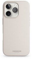 Soft Silicone Case für iPhone 16 Pro cream