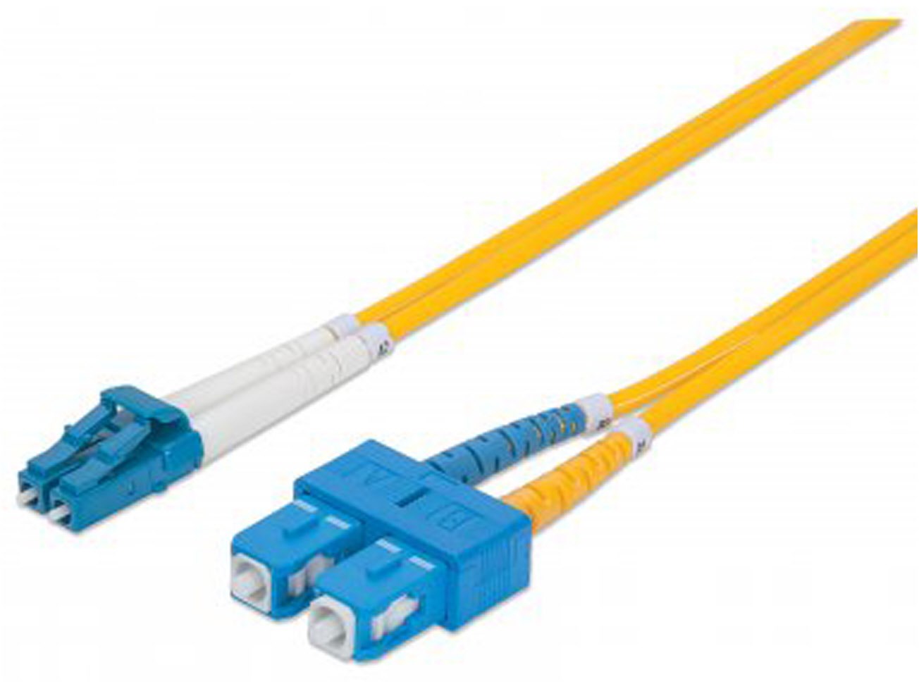 LWL LC > SC OS2 Anschlusskabel (2 m) gelb Singlemode