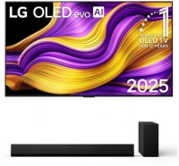 OLED55G58LW 139 cm (55") OLED evo AI TV inkl. DSG10TY Soundbar + Subwoofer, 4K Ultra HD, Smart-TV, HDR-Wiedergabe, 120 Hz, DVB-T2/DVB-C/DVB-S2