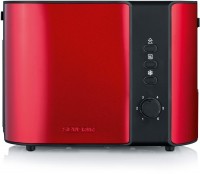 AT 2217 Kompakt-Toaster feuerrot metallic/schwarz