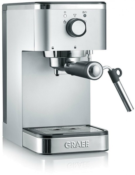 ES 400 Salita Siebträgermaschine silber