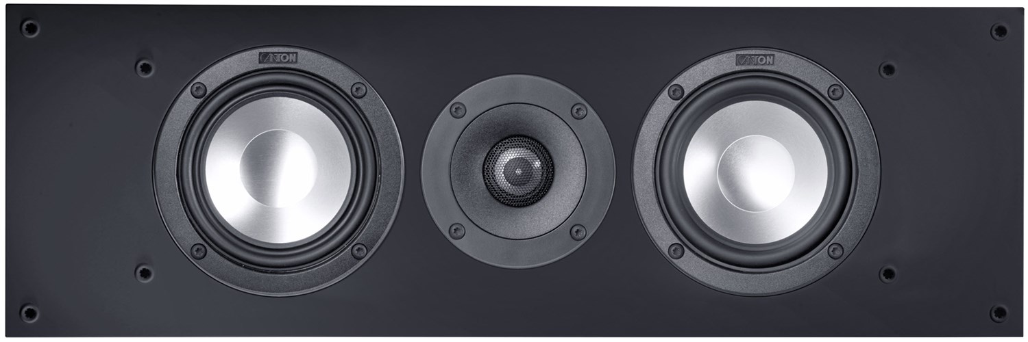 Atelier 550 Center-Lautsprecher schwarz seidenmatt