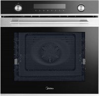 7NP30E0IX Einbaubackofen schwarz/edelstahl, 72 l, Pizza-Stufe, schnelles Vorheizen, Hefeteig-Gärstufe, pyrolytische Selbstreinigung, 59,5 cm breit, A+