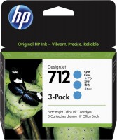 Nr. 712 3er-Pack Tintenpatrone cyan