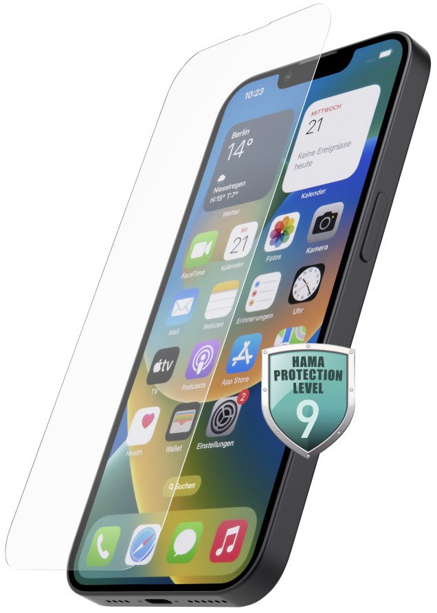Premium Crystal Glass für iPhone 15/15 Pro transparent