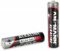 Alkaline Red 8er Pack Micro-Batterie schwarz