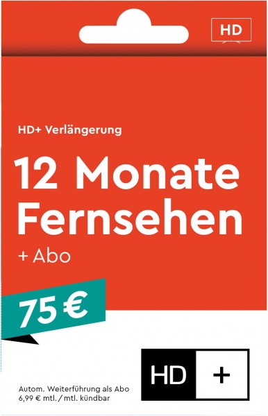 Verlängerung (12 Monate) mit Abo