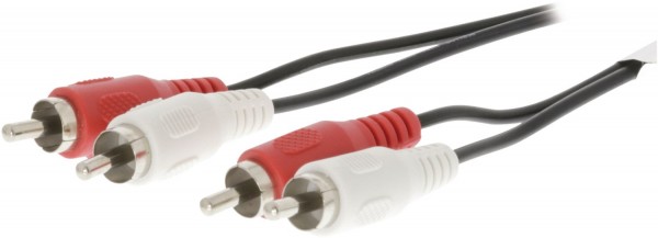 VLAT24200B15 Cinchkabel (1,5m) schwarz