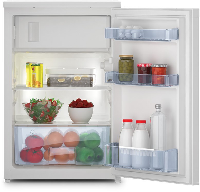 Image of b300 TSE1285N Tischkühlschrank mit Gefrierfach weiß / D