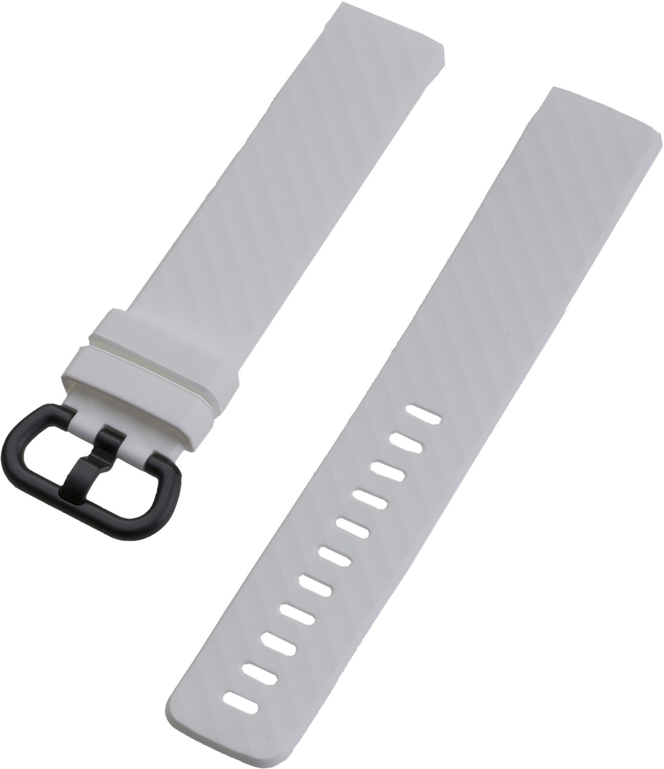 Armband Premium Silikon für Fitbit Charge 3 weiß