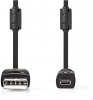 CCGL60810BK20 Kamerakabel (2m) USB 2.0 Stecker > UC-E6 8-pol. Stecker schwarz
