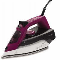 SI 6850 Dampfbügeleisen violett/grau/weiß, 2600 W, 120 g/min Dampfstoß, 35 g/min Dampfproduktion, Keramik-Bügelsohle, 240 ml Wassertank