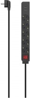 Steckdosenleiste 5-fach (1,4m) schwarz