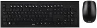 Cortino Kabelloses Tastatur-Set schwarz