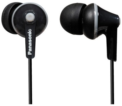 RP-HJE125E-K In-Ear-Kopfhörer mit Kabel schwarz