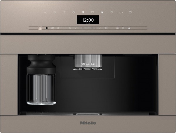 CVA 7440 Einbau-Kaffee-Vollautomat pearlbeige, Milchbehälter, Latte Macchiato/Cappuccino/Milchkaffee, 2,3 l