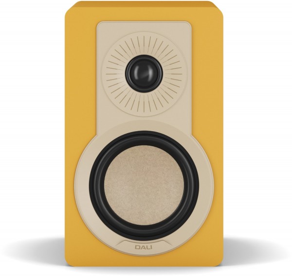 Kupid /Paar Klein-/Regallautsprecher golden yellow