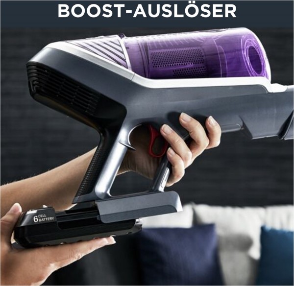 Test Rowenta Rh9639 X-force 8.60 Allergy+ Akkusauger Mit Stiel Rowenta RH9639 X-Force Flex 8.60 Allergy Akku Staubsauger lila | EURONICS