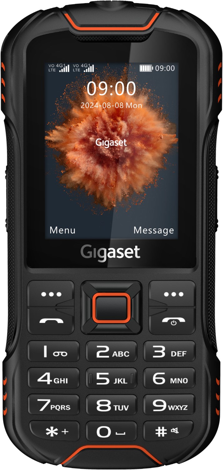 GLX8 Tasten Handy schwarz