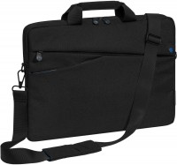 Notebooktasche Fashion 17,3" schwarz/blau