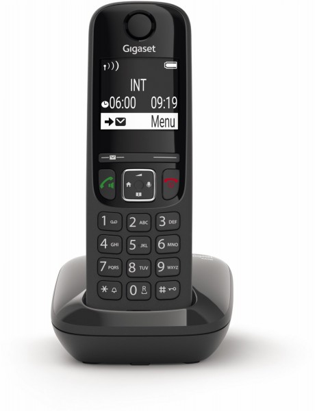AS690 Schnurlostelefon schwarz