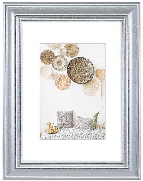 Kunststoffrahmen Lobby 20x30cm silber