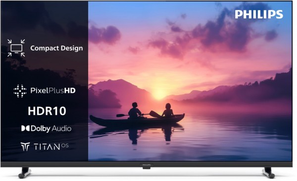 32PFS6050/12 80 cm (32") LCD-TV mit LED-Technik schwarz, Full HD, Smart-TV, DVB-T2/DVB-C/DVB-S2