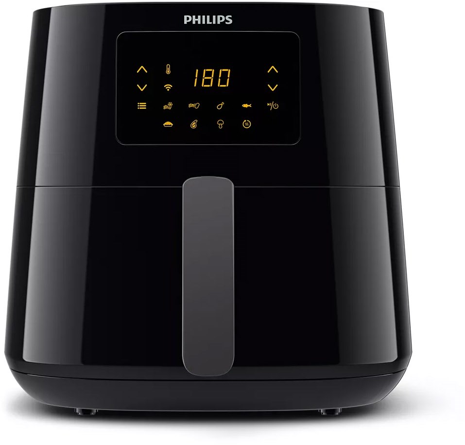 Philips HD9280/70 Heißluft-Fritteuse schwarz