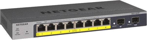 GS110TP 8-Port Gigabit Ethernet Switch