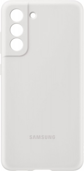 Samsung Silicone Cover fr Galaxy S21 FE 5G wei | EURONICS