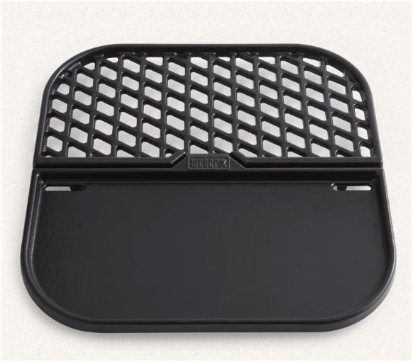 2in1 Sear Grate &amp; Grillplatte für Gourmet BBQ System